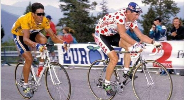 Souvenir Tony Romiger  maillot à pois en 1993.jpg