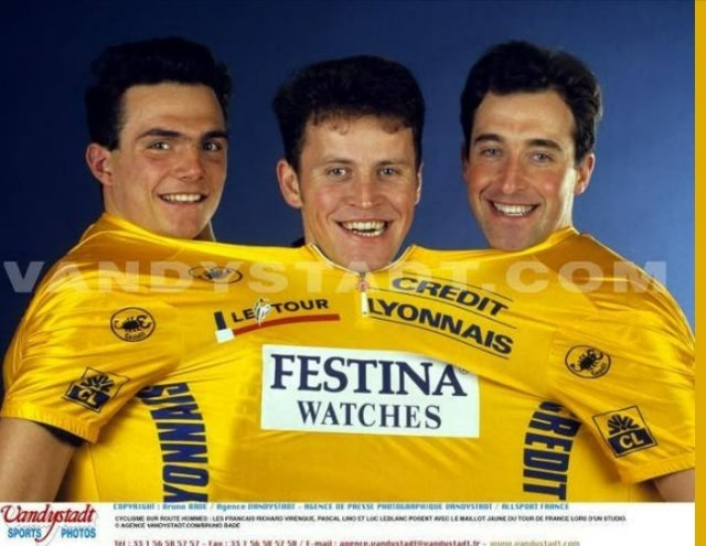 Souvenir Nouvelles série  les Maillots Jaunes Français du Tour de France.jpg