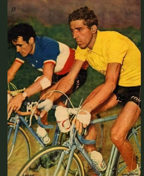 Souvenir Tour 1959 Henri Anglade & Federico Baha........jpg
